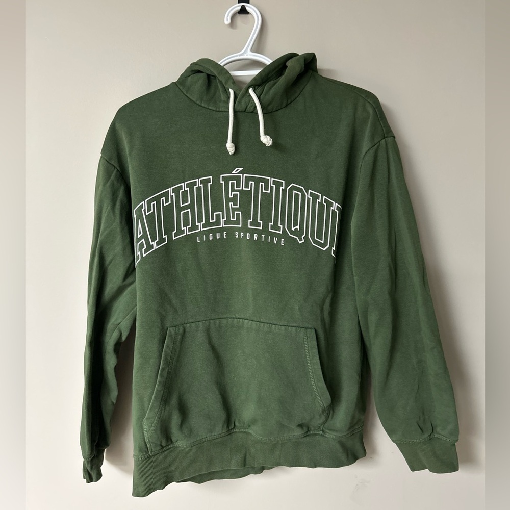 H&M Green Athletique Hoodie